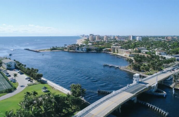 Aerial Coral Springs FL, A1A Palm Beach Painters Aerial Coral Springs FL, A1A Palm Beach Painters