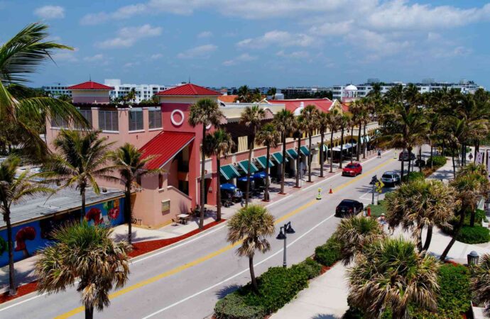 Aerial Lake Worth FL, A1A Palm Beach Painters Aerial Lake Worth FL, A1A Palm Beach Painters